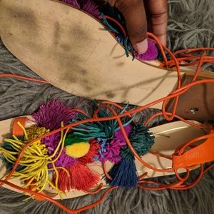 FUN - Zara Lace Up Sandals